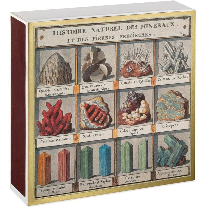 Natural History Museum Minerals Matchbox