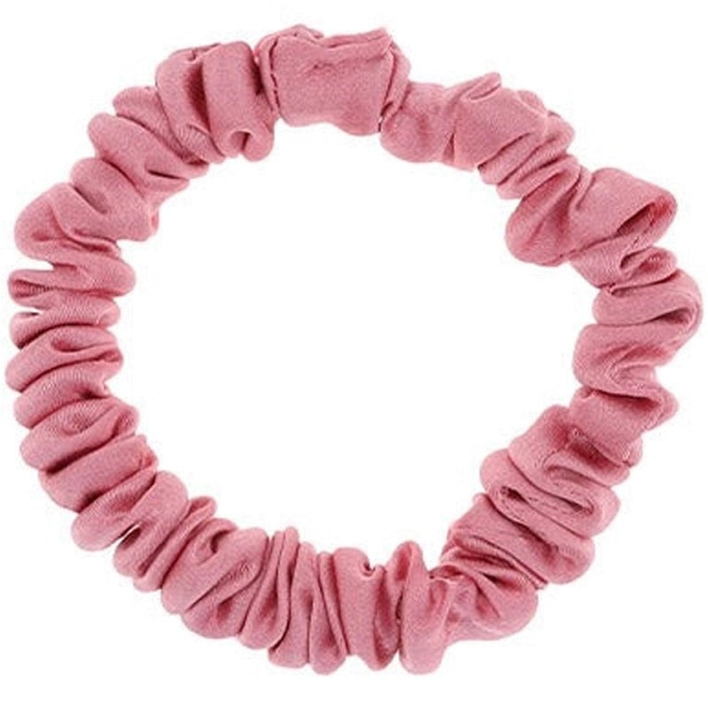 Mini Pony Silk Charmeuse - Pink Wax