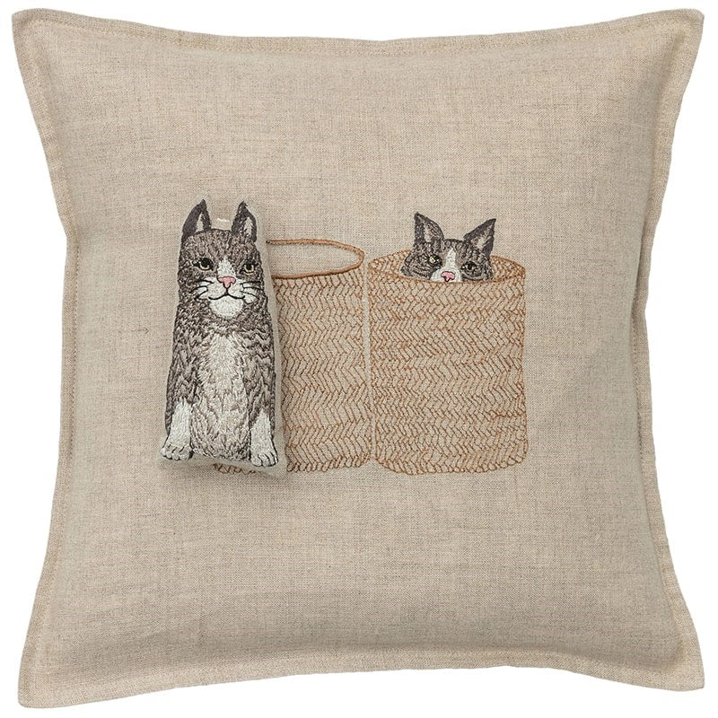 Basket Cats Pocket Pillow