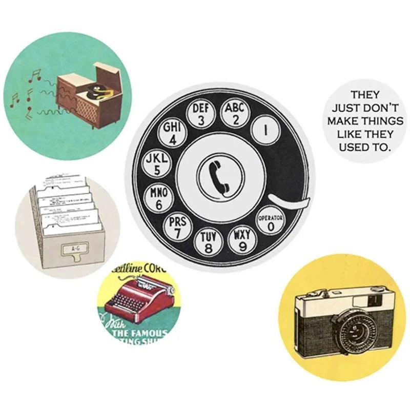 Pack of Buttons - Olden Days