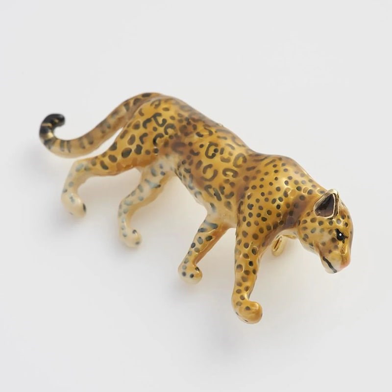 Leopard Brooch
