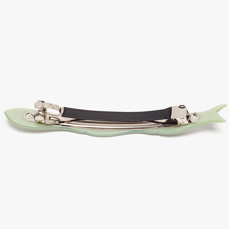 Jade Fish French Barrette